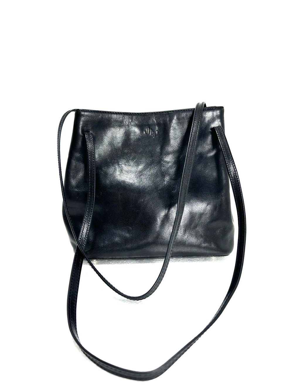Vintage Little Back Monsac Calfskin Leather Purse